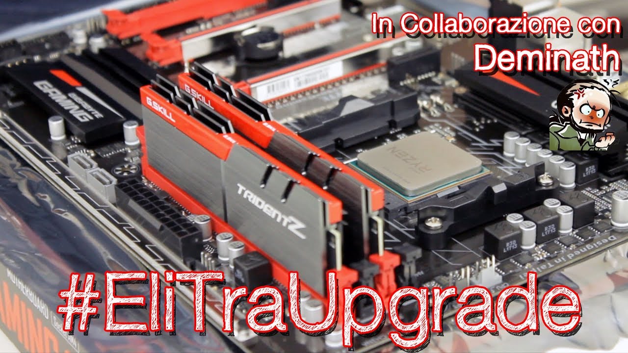 Assembliamo il PC di Deminath - Ryzen 5 1600 | #EliTraUpgrade