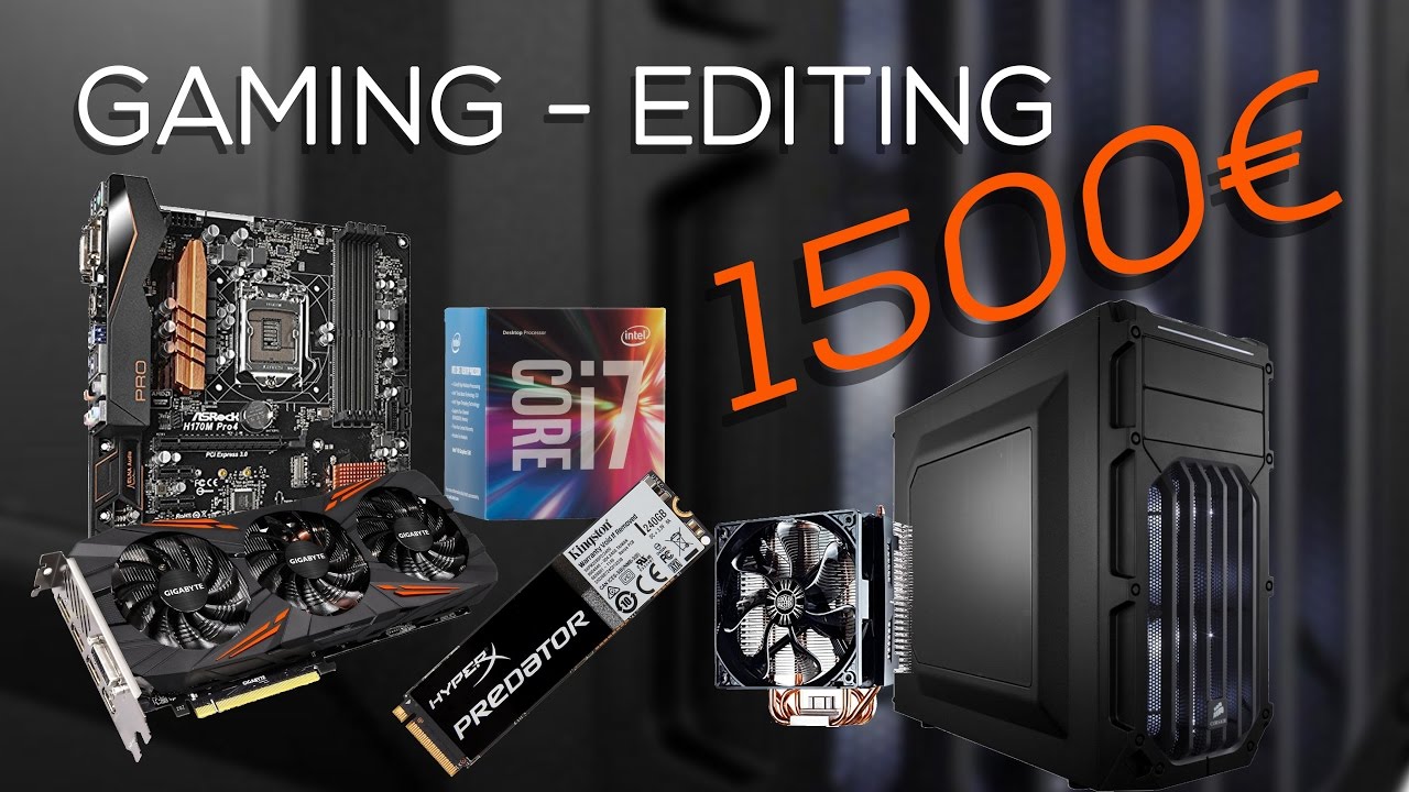Configurazione gaming - editing 1500€ - Novembre 2016 | 4K