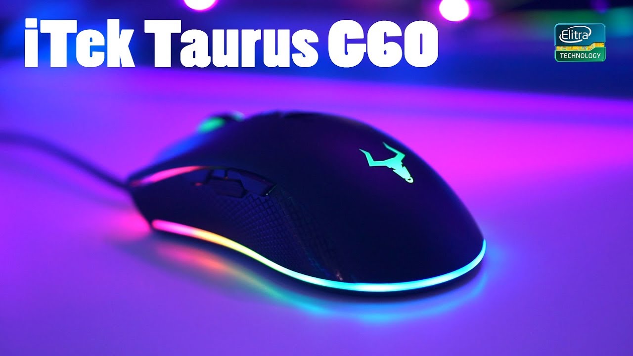 Itek Taurus G60 - MOUSE DA GAMING RAINBOW!