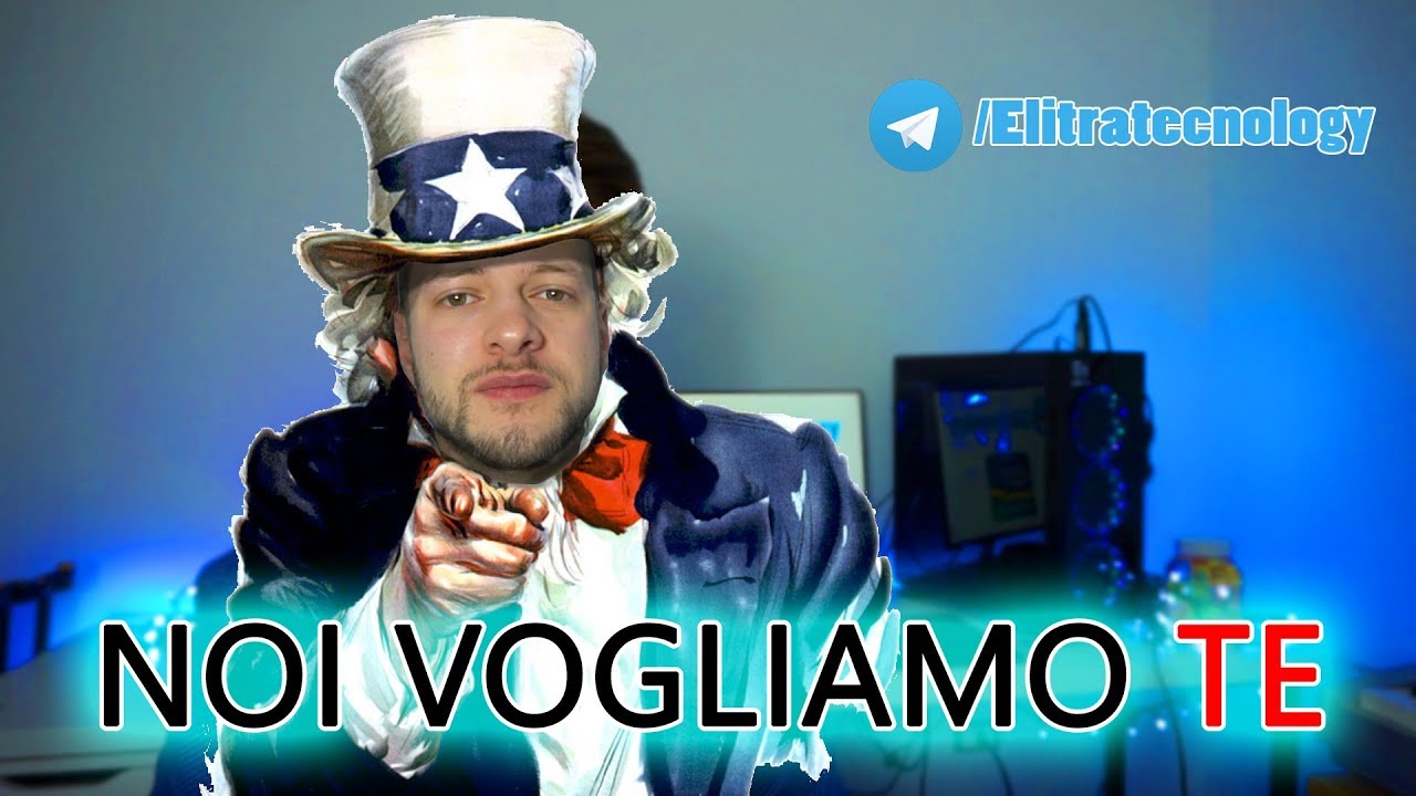 NOI VOGLIAMO TE ! Gruppo Telegram.