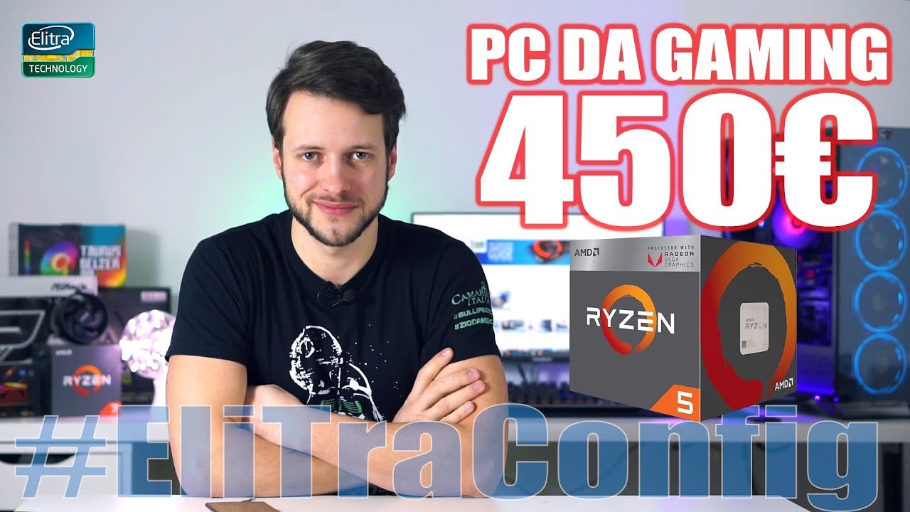 PC da GAMING 450€ || Ryzen 5 2400G - Anti Miner