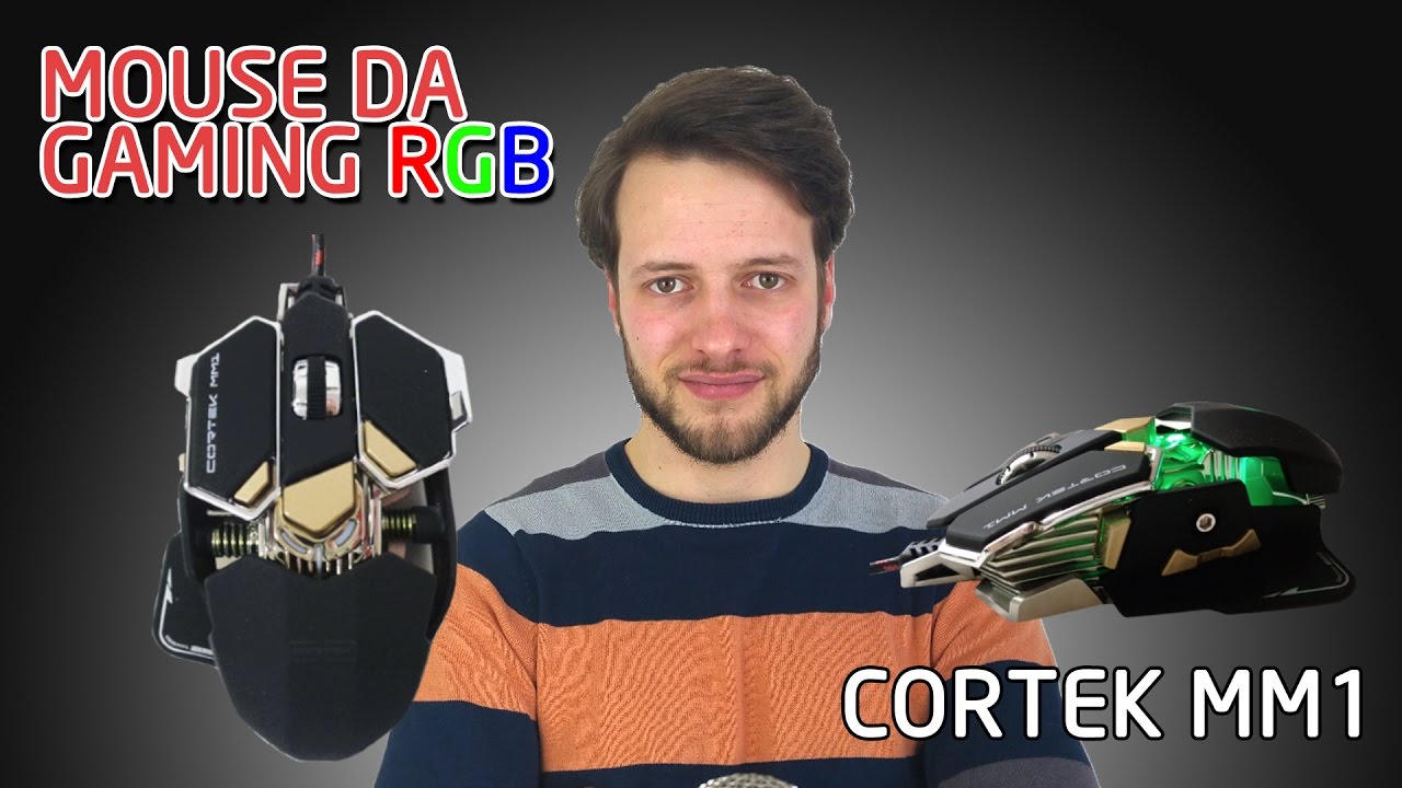 Recensione Mouse da Gaming RGB Cortek MM1 | 4K