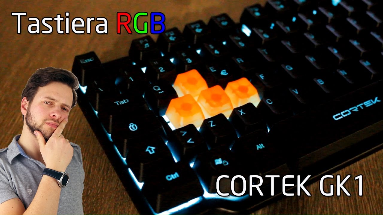 Recensione tastiera da Gaming RGB economica CORTEK GK1 | #Perchècomprarla