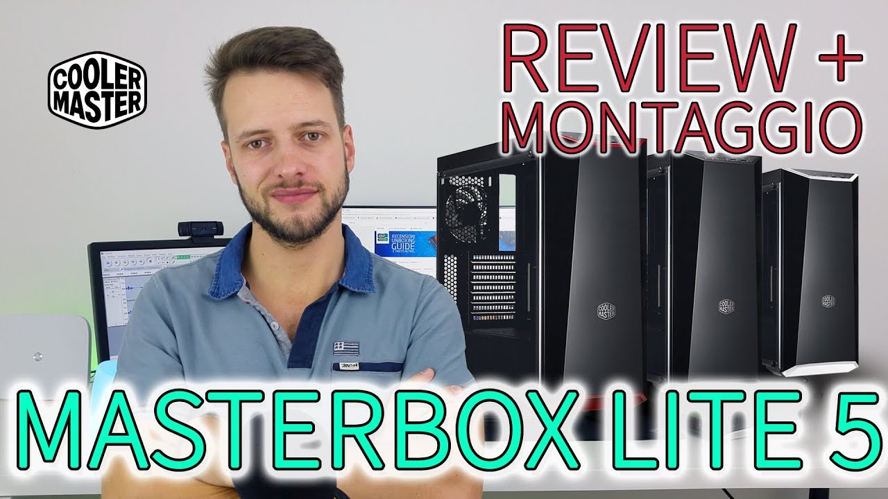 Review Unboxing e Montaggio MASTERBOX LITE 5 Cooler Master