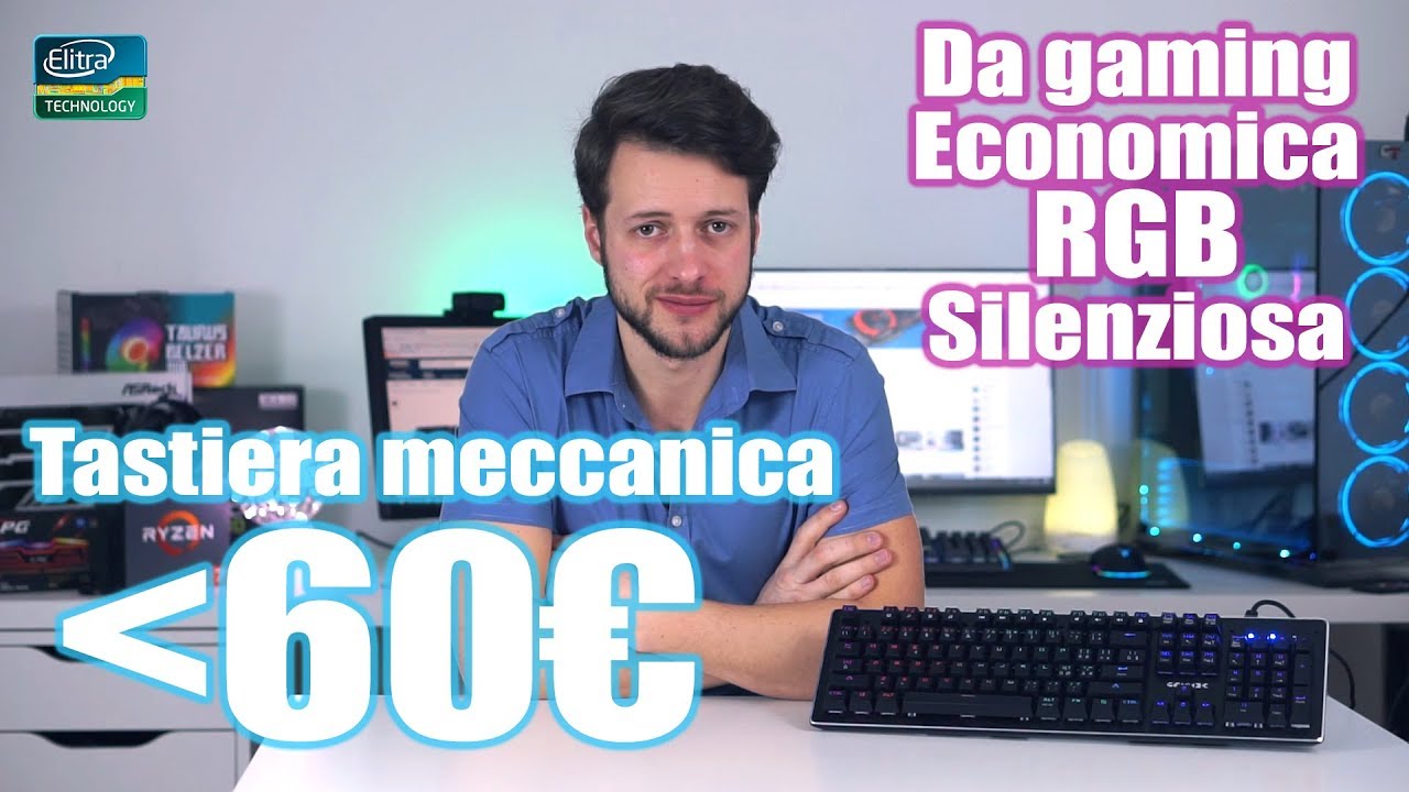 Tastiera meccanica a meno di 60€ | XBLADE GAMMEC RGB