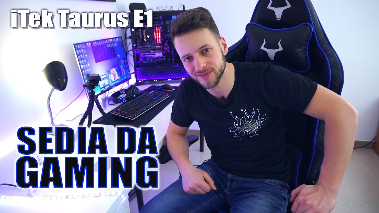 iTek Taurus E1 - SEDIA DA GAMING