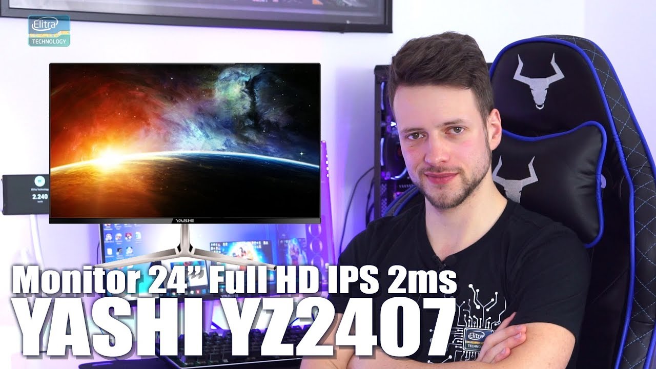 Recensione Monitor Full HD 24" IPS 2ms - YASHI YZ2407
