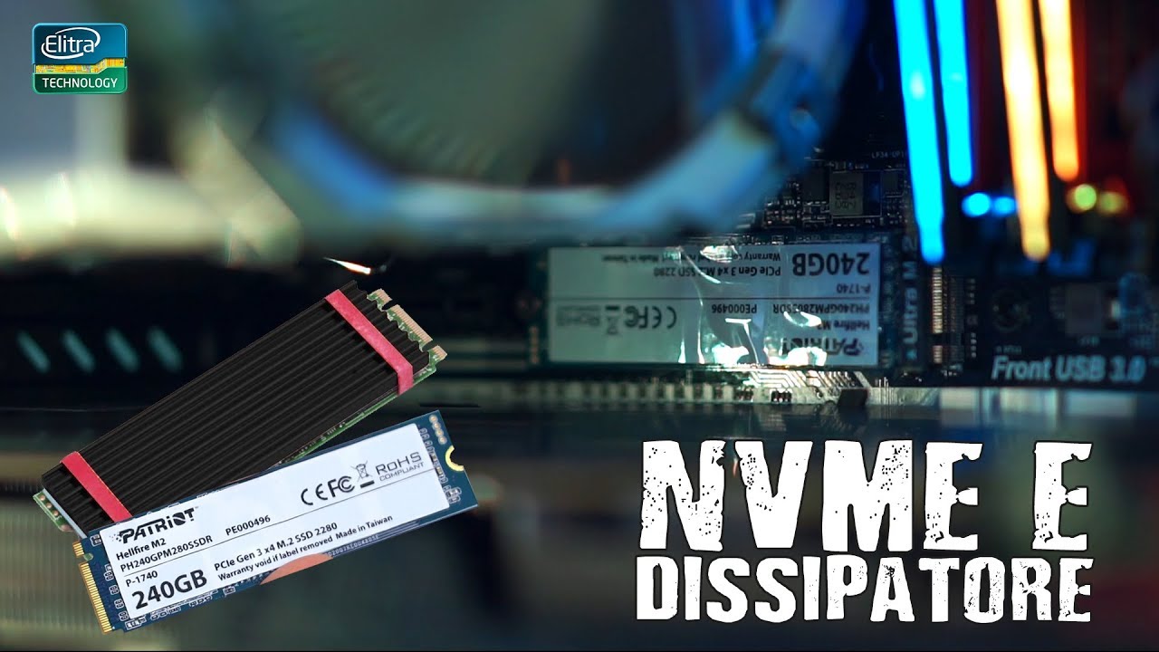 NVME Patriot HellFire con dissipatore da 5€
