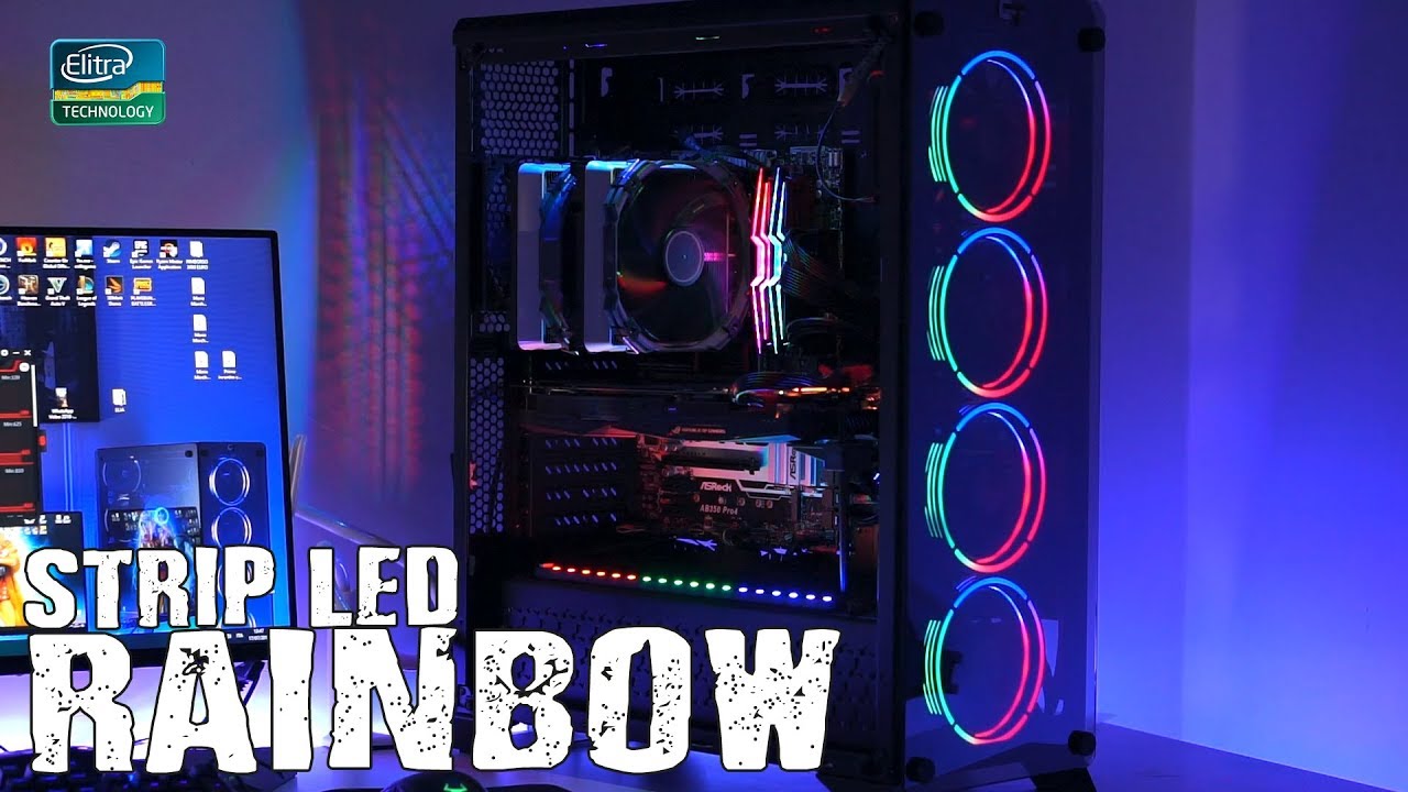 STRIP LED RAINBOW - come avere più FPS in gioco!