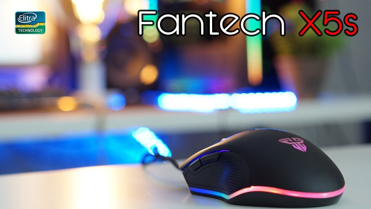 Mouse da gaming ARGB a 13€ - Fantech X5s