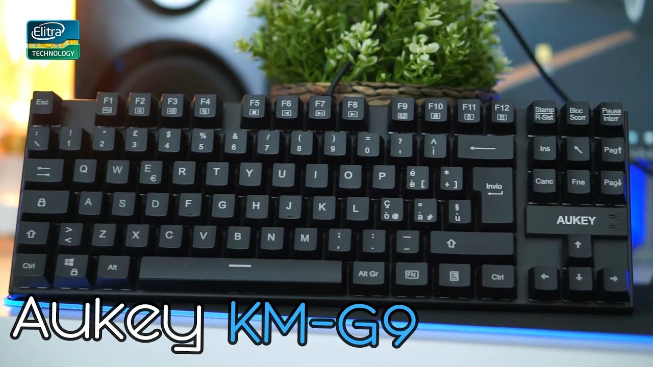 Tastiera meccanica AUKEY KM-G9 a 30€