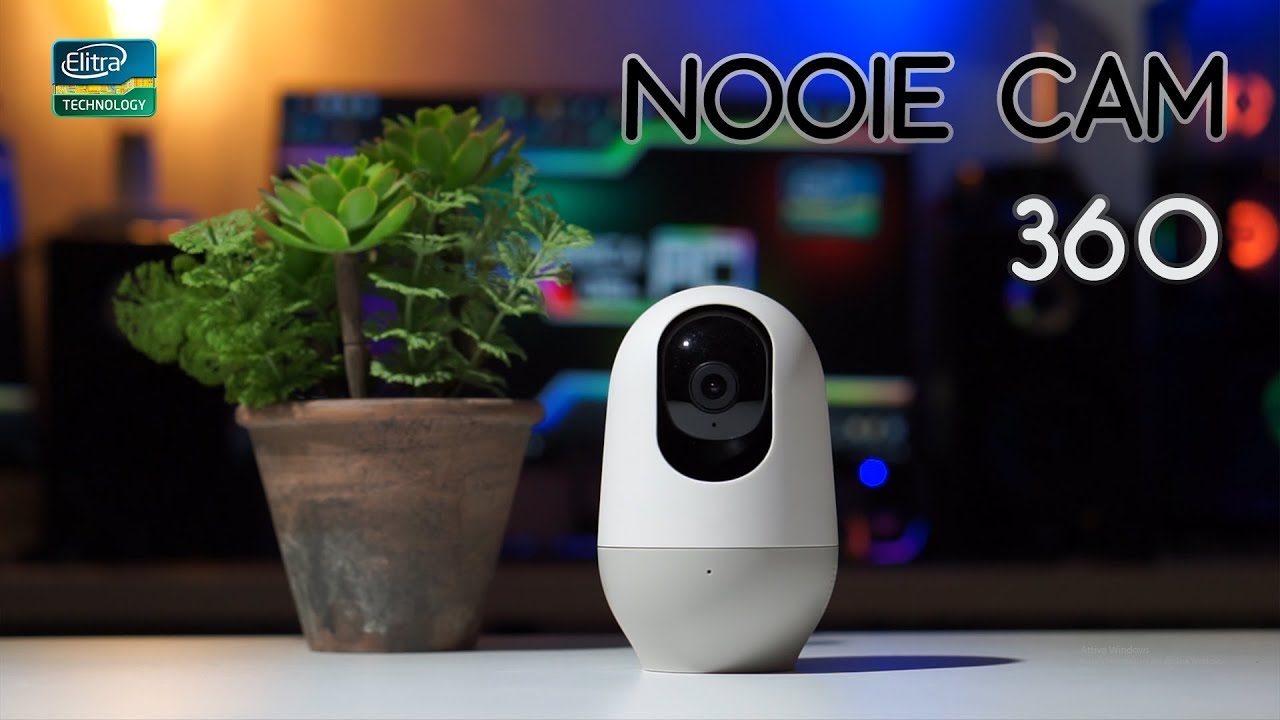 Nooie CAM PTZ 360 con Auto tracking