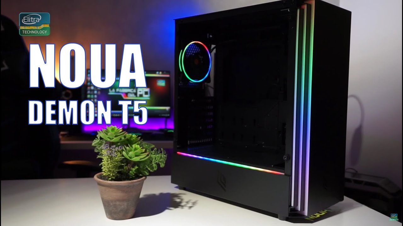 NOUA DEMON T5 - Case minimale con ATTENZIONE ai DETTAGLI