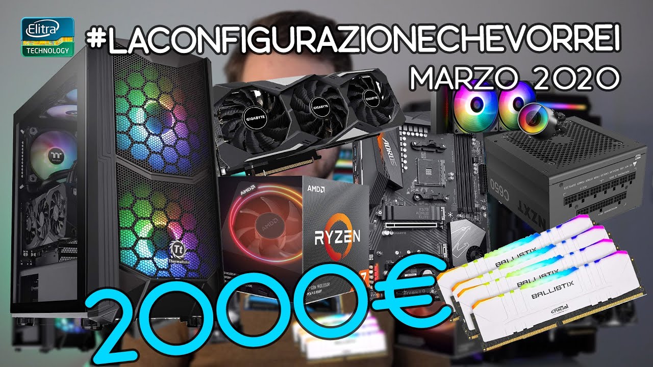 La configurazione che vorrei | PC gaming 4K 1900€