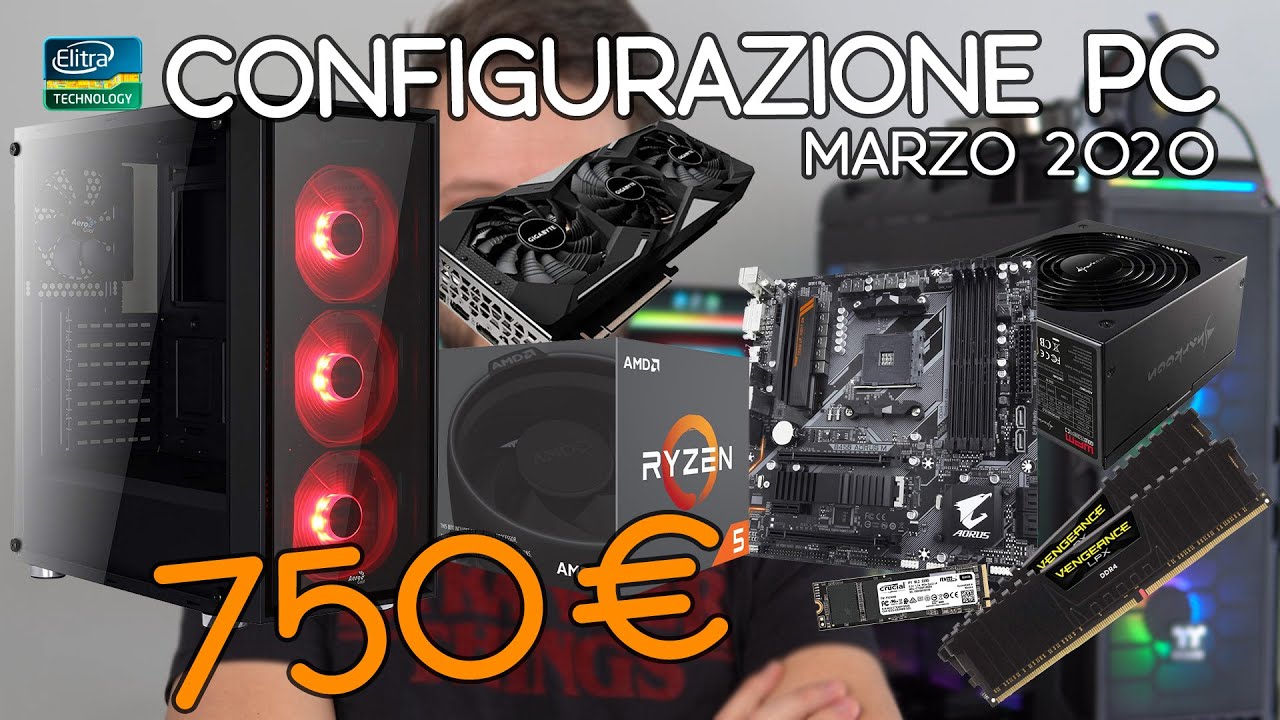 PC BUILD 750€ - Configurazione da Gaming 1440p con benchmark
