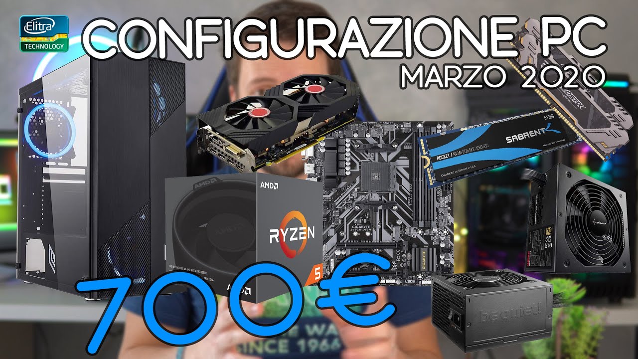 PC Build da gaming 700€ - Configurazione TELEGRAM