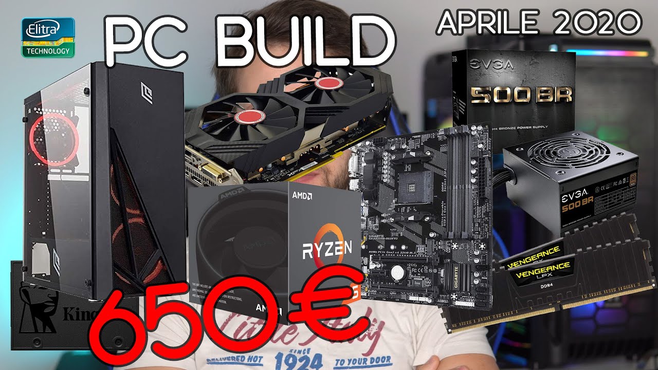 PC BUILD 650€ - GAMING Full HD 144Hz
