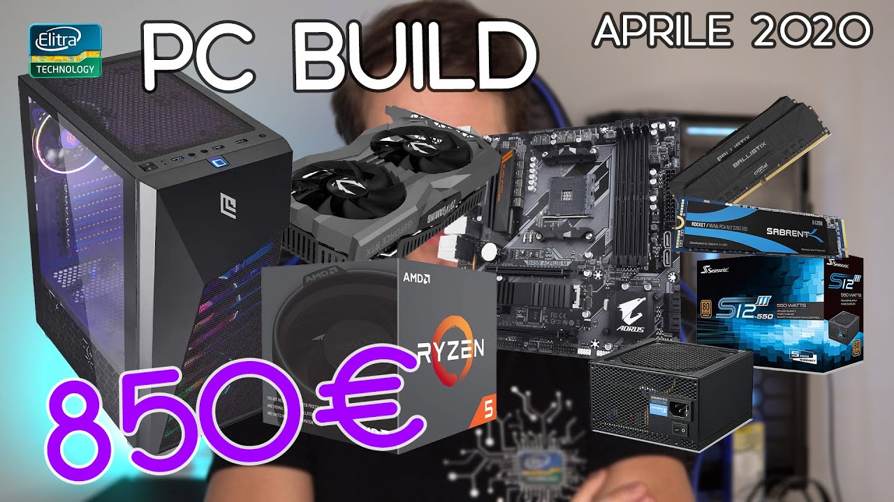 PC BUILD 850€ Gaming Full HD 144Hz ULTRA | QHD 60fps