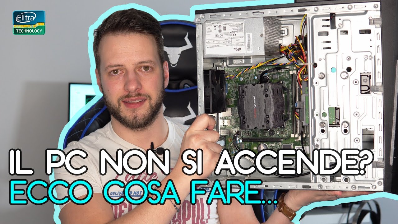 Cosa fare se un PC non si accende?