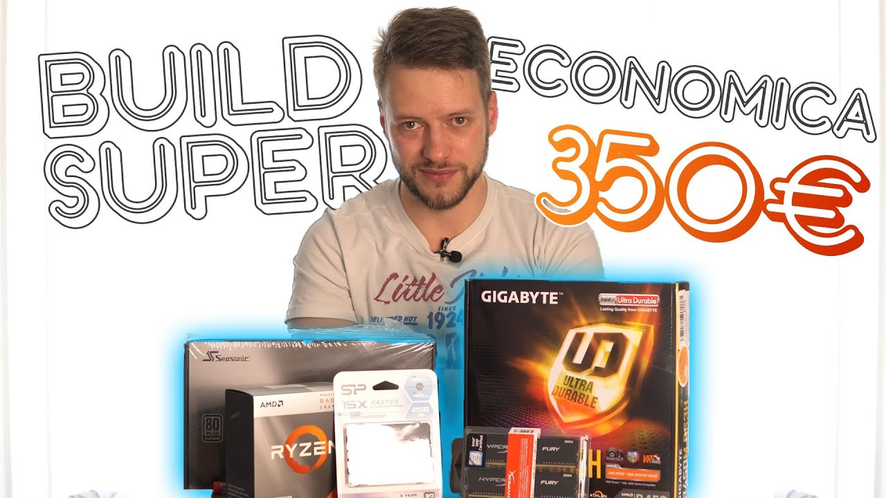 Unboxing PC GAMING 350€ - Build SUPER economica