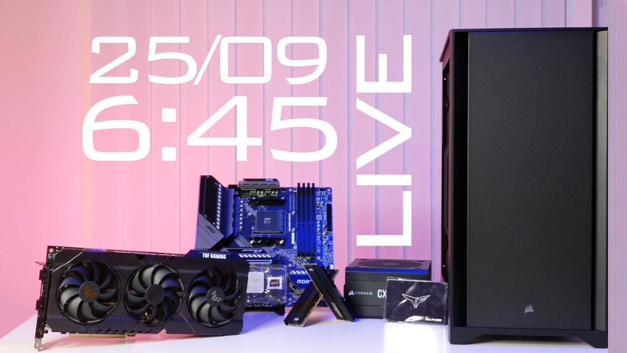 PC BUILD da 1800€  3900X + RTX 3080 | Montaggio in LIVE
