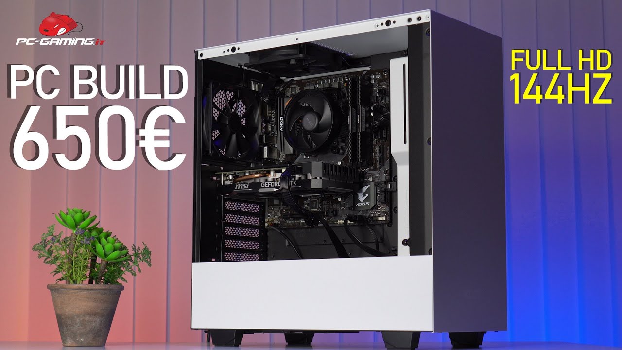 PC BUILD Gaming 650€ Full HD 144Hz