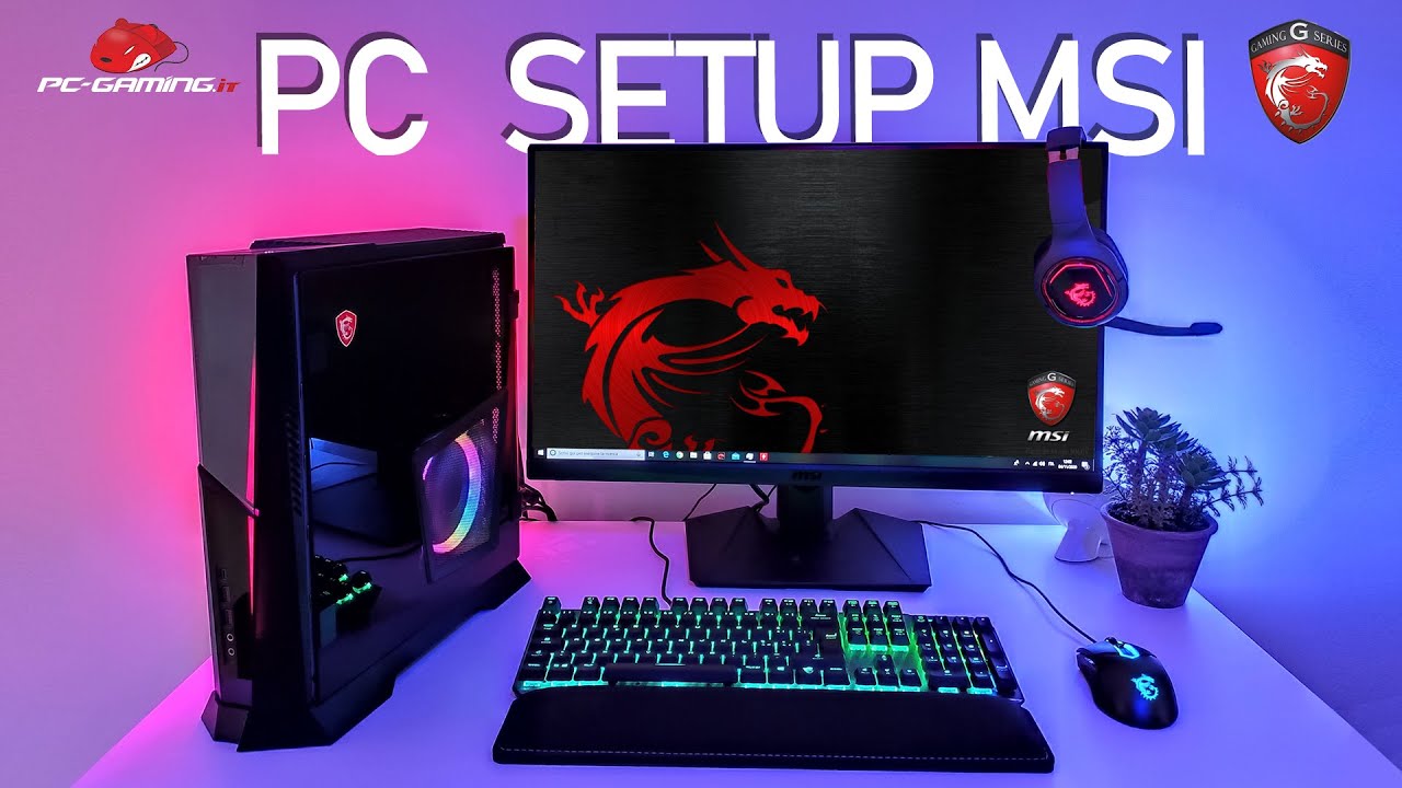 PC SETUP FULL MSI - Postazione completa per il FULL HD 144HZ