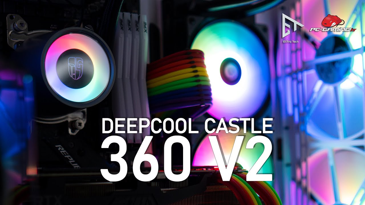 DeepCool Castle 360 RGB V2 | Bellissimo, Potente ed ECONOMICO- Montaggio, Benchmark e Recensione !