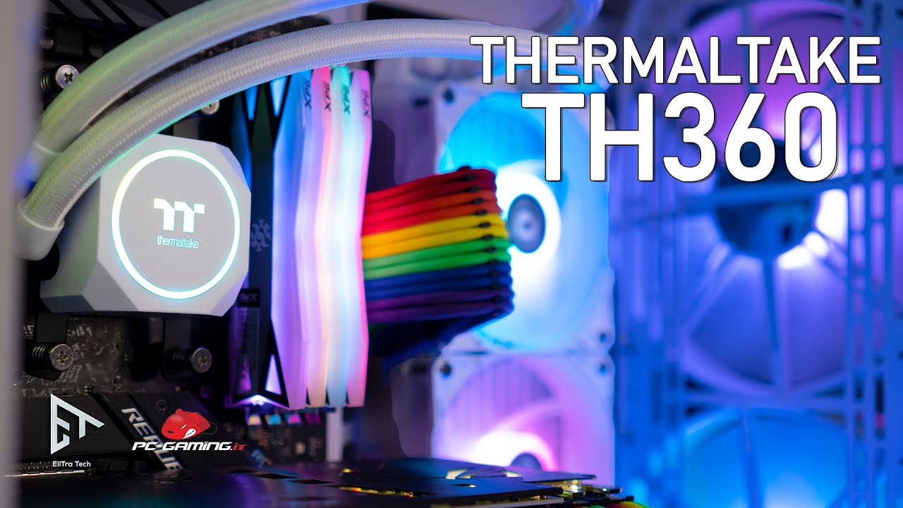 Thermaltake TH360 - Dissipatore a liquido AIO da 360mm