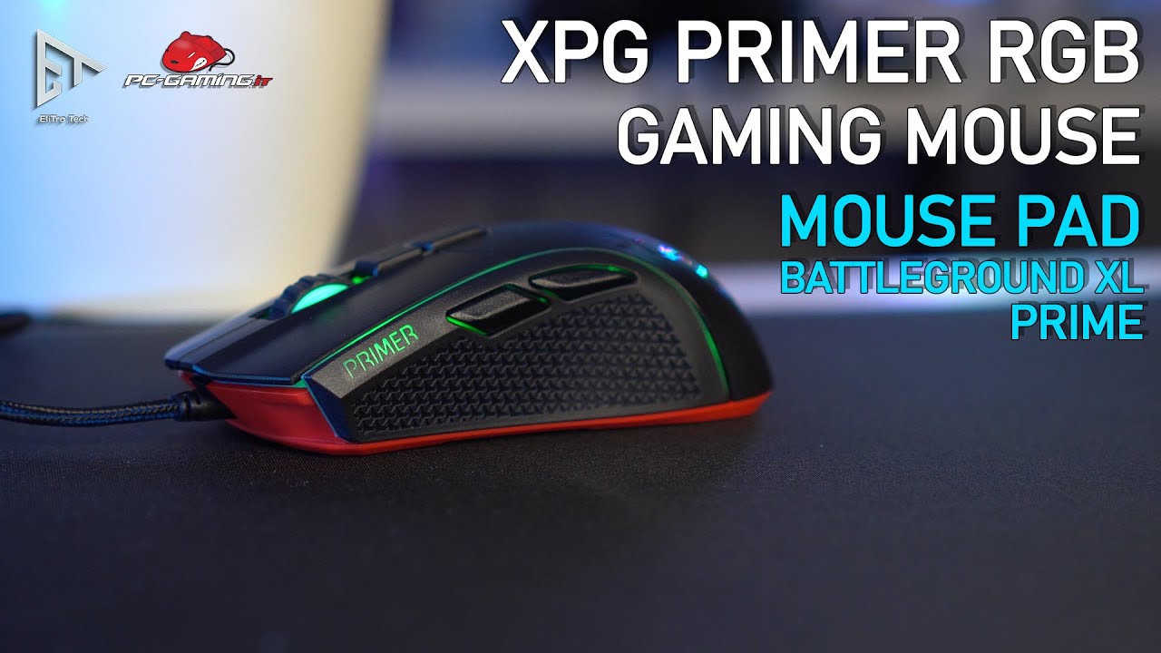 XPG PRIMER RGB GAMING MOUSE | Bello ed Economico