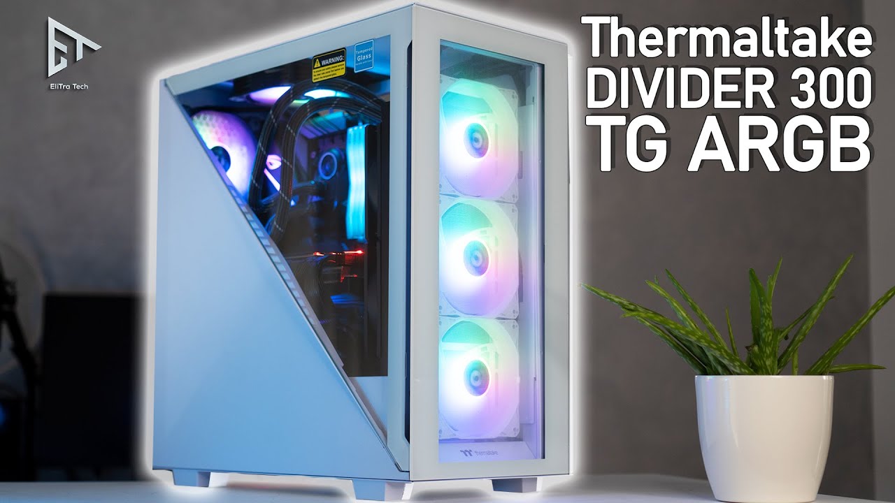 CASE Thermaltake Divider 300 TG ARGB - Recensione completa