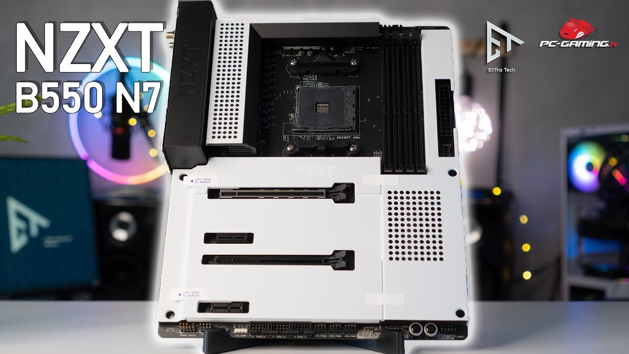 PC BUILD NZXT - Anteprima B550 N7 la nuova scheda madre di casa NZXT