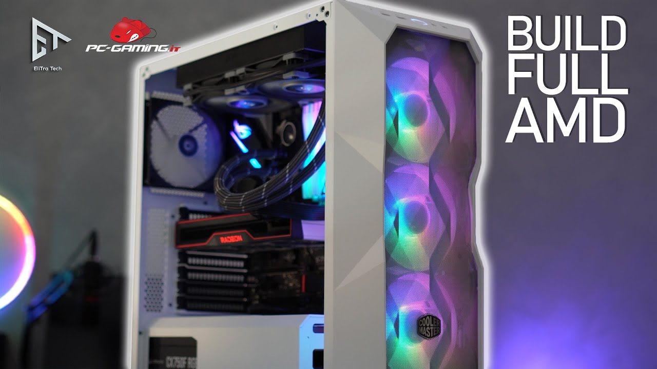 PC BUILD Full AMD con Ryzen 5600X e RX 6800 😎