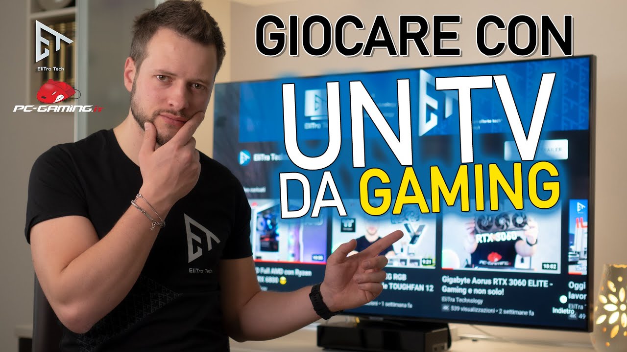 Si può giocare con un TV? Samsung QE55Q95TAT 55" 4K 120Kz