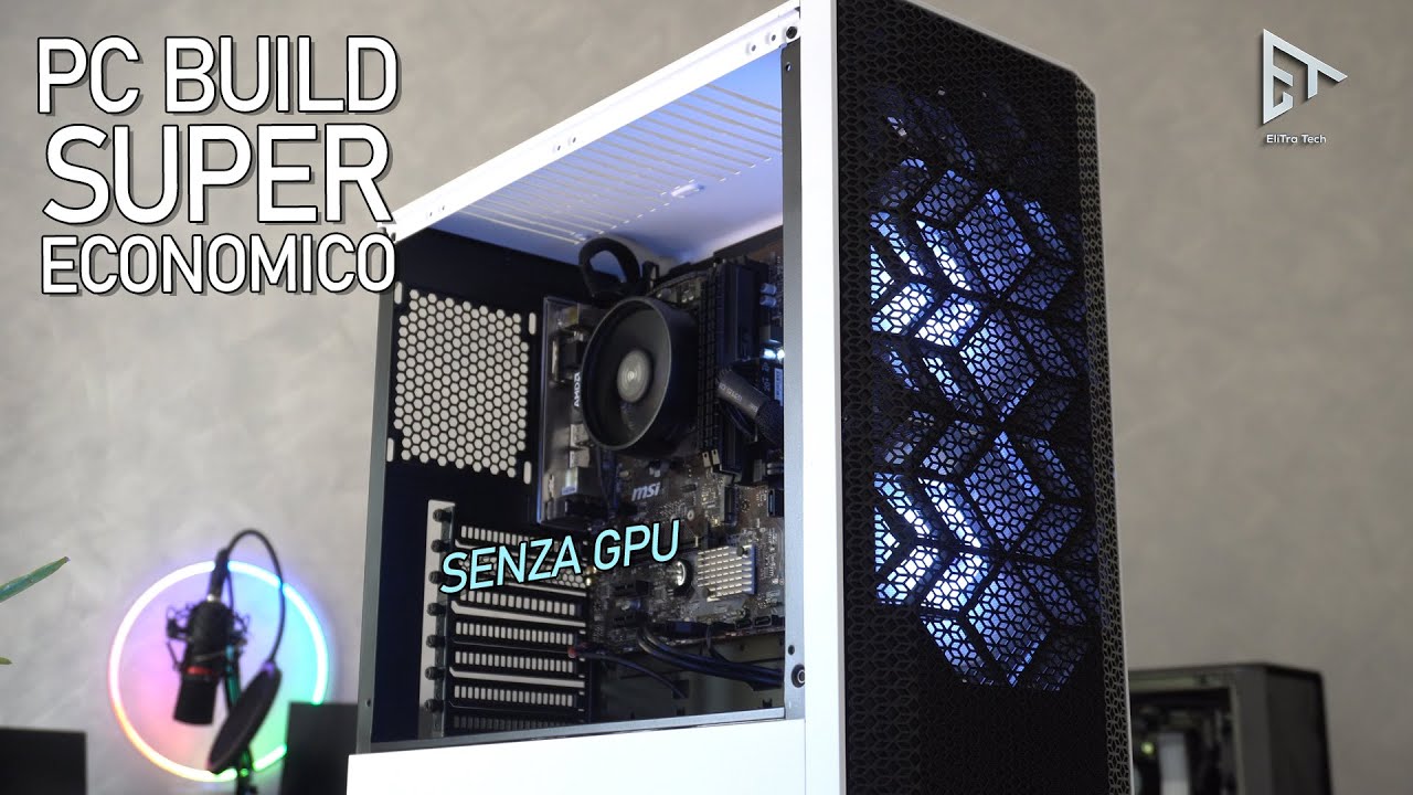 PC BUILD super economico per Studio Ufficio Gaming SENZA GPU!