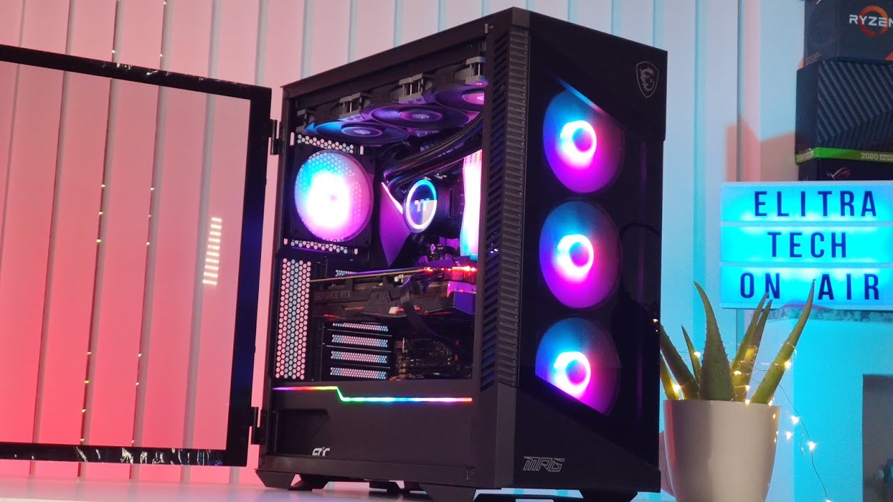 Montiamo un PC all'interno di un MSI MAG Velox 100r #shorts #pcgaming