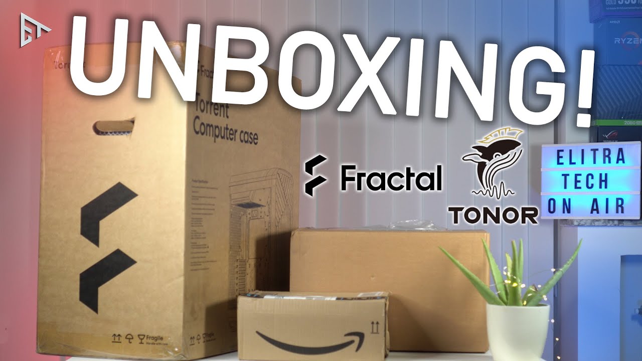 Unboxing! Fractal Design e microfono Tonor TC-30 con test audio!