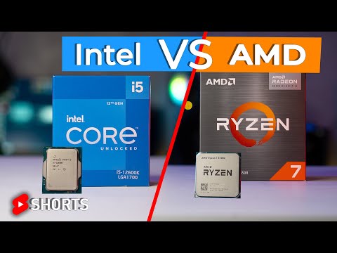Intel i5 12600k vs AMD Ryzen 7 5700g #shorts #vs #intelvsamd