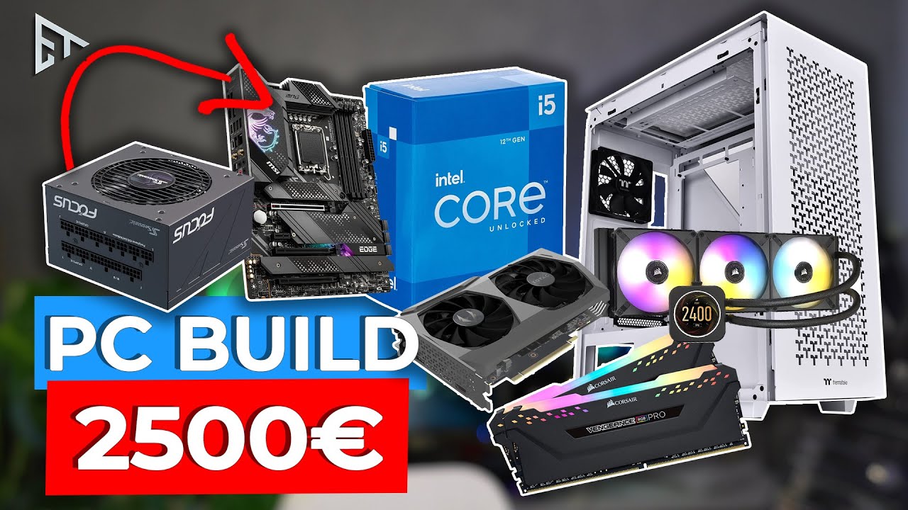 PC BUILD Bomba da 2500€ | I5 12600K + RTX 3070