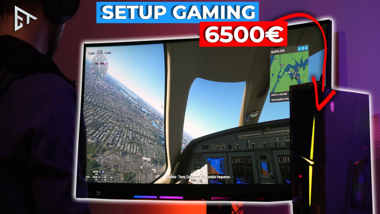 Postazione FULL MSI GAMING PURO! PC BUILD + Monitor + Periferiche
