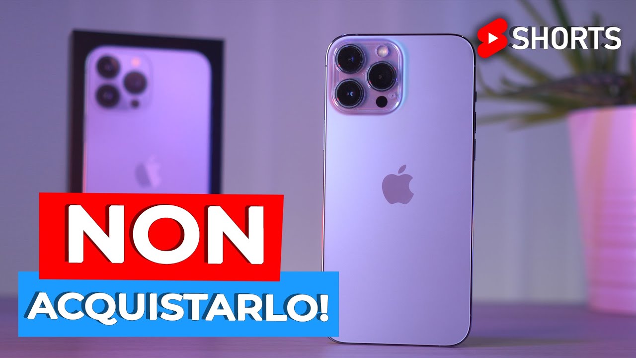 3 Motivi per NON ACQUISTARE un iPhone #shorts #iphone #iphone13pro