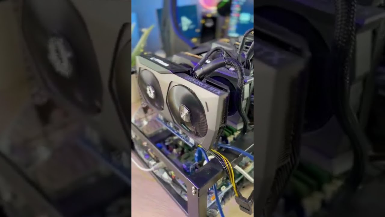 Il mio RIG da 200MH/s #mining #shorts #rig