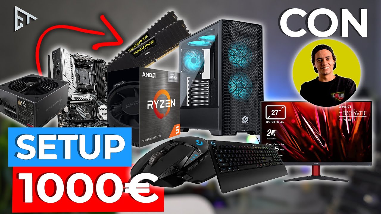 POSTAZIONE da GAMING da 1000€ con @LeleTech