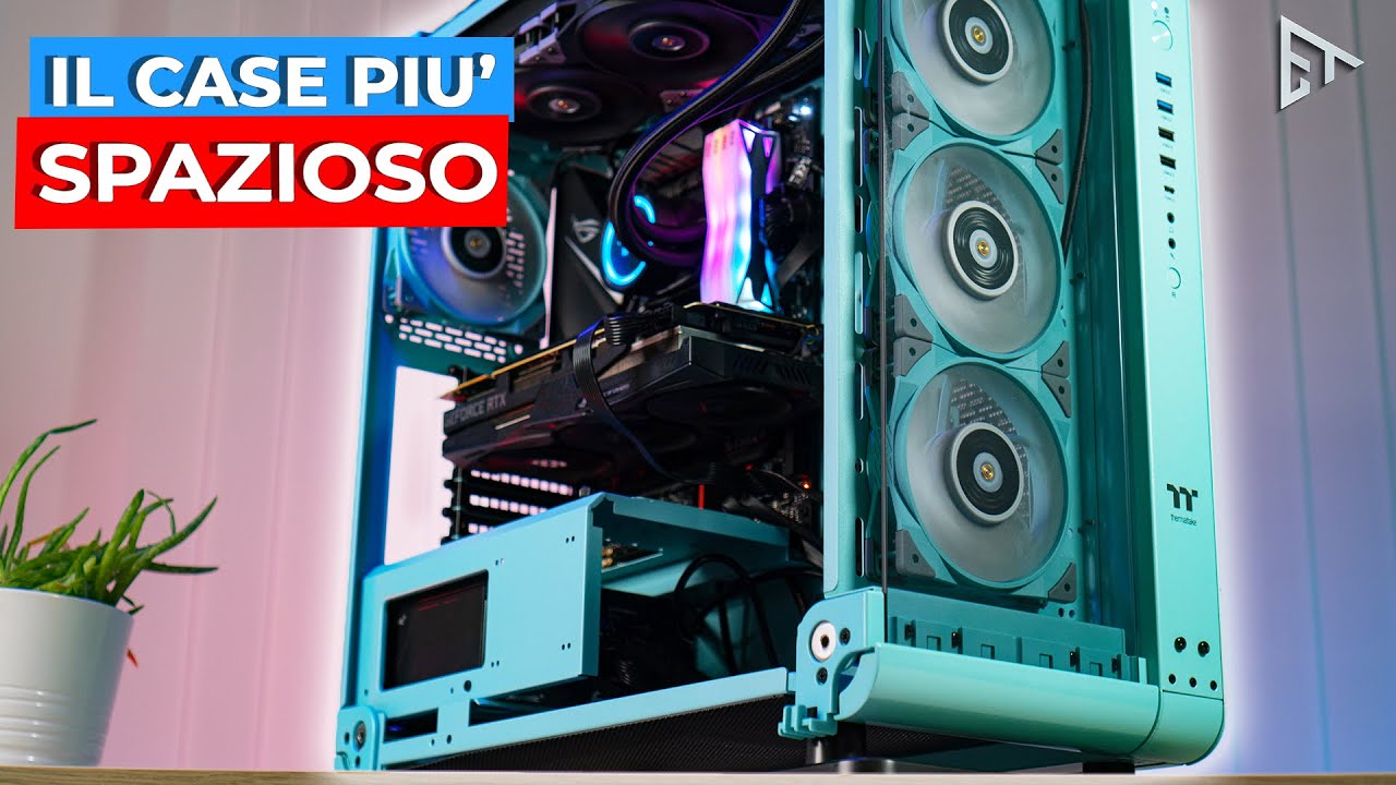 Termaltake CORE P6 TG - TURQUOISE EDITION