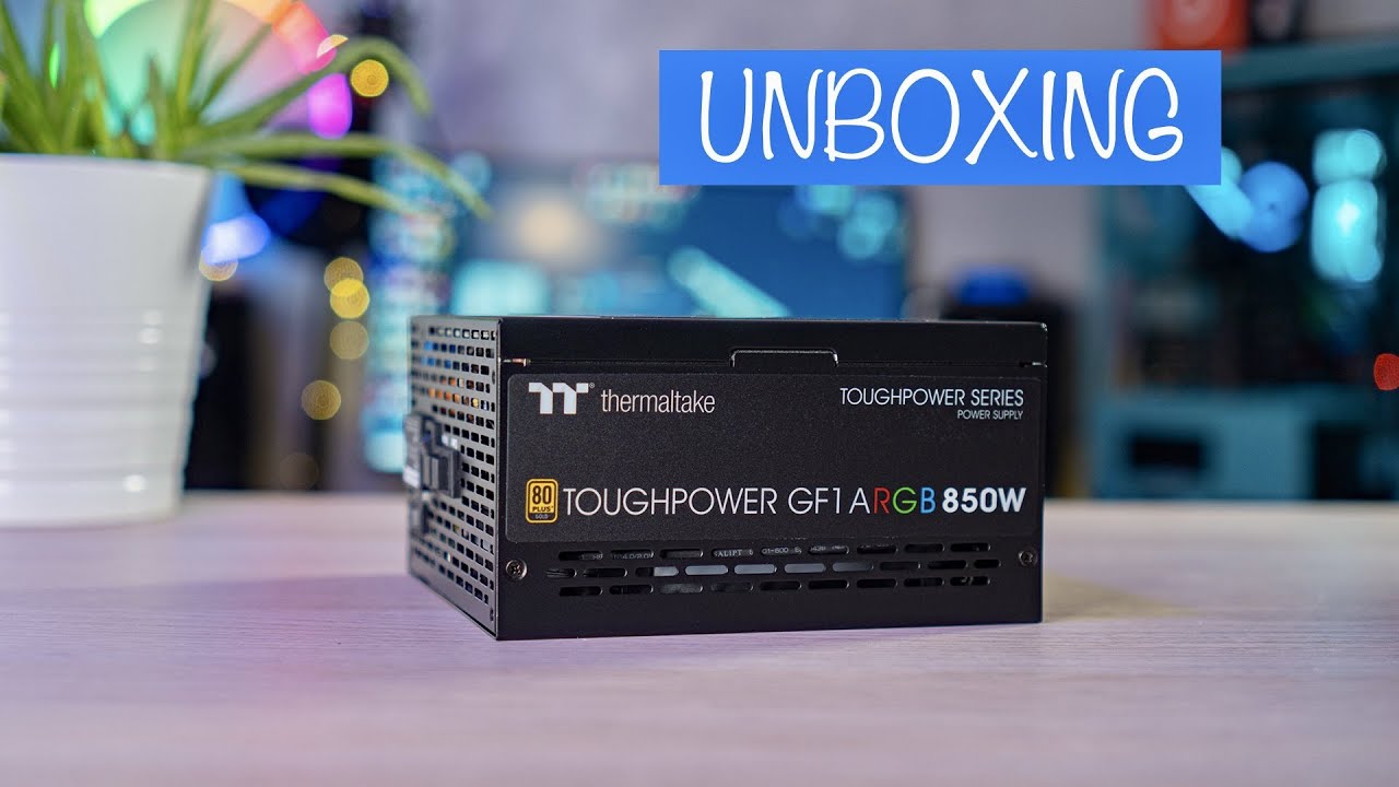 Thermaltake TOUGHPOWER GF1 850W ARGB #shorts #unboxing #psu