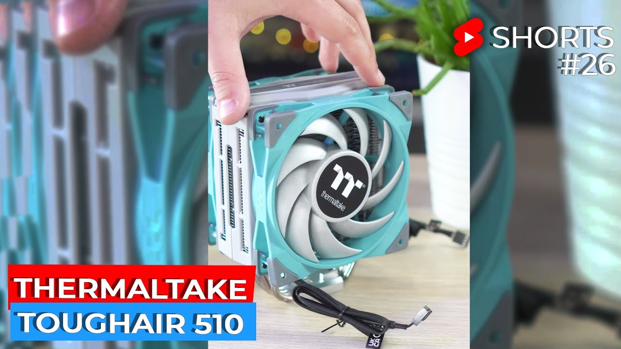 Unboxing e montaggio Dissipatore ad Aria #thermaltake Toughair 510 #shorts