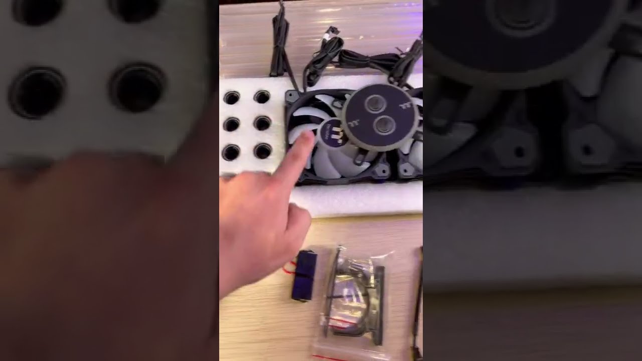 Dissipatore a liquido custom #unboxing #shorts