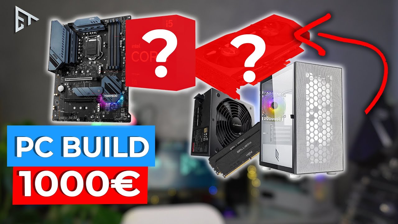 PC BUILD 1000€ - Gaming Full HD 144FPS