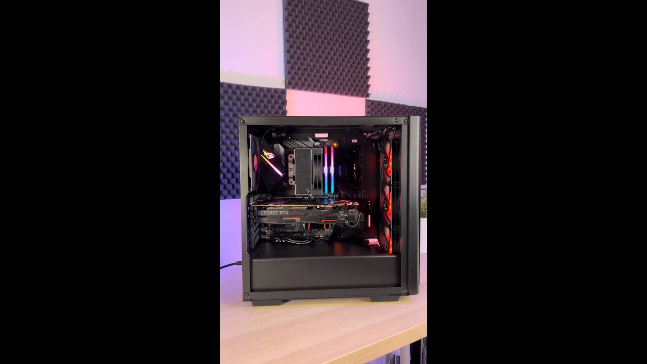 Assembliamo un PC da Gaming in 1 minuto #shorts