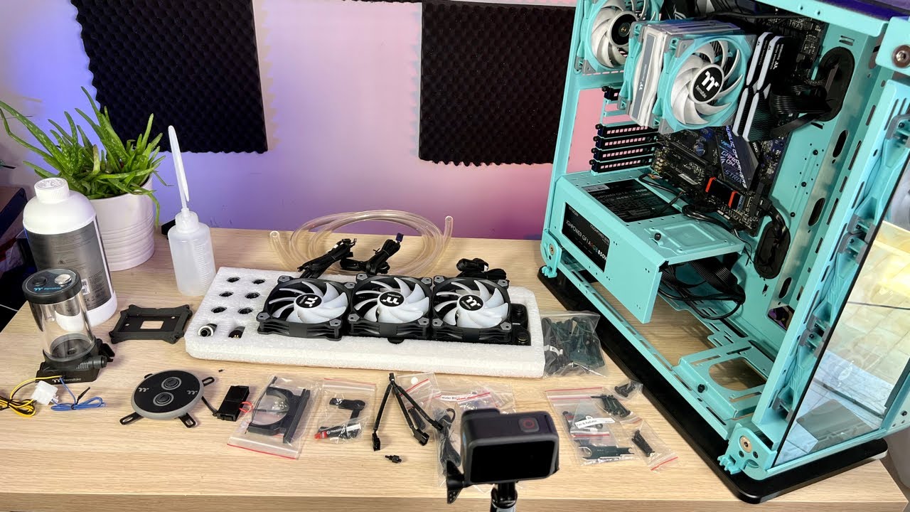 Montiamo insieme un dissipatore a liquido CUSTOM - LIVE #7
